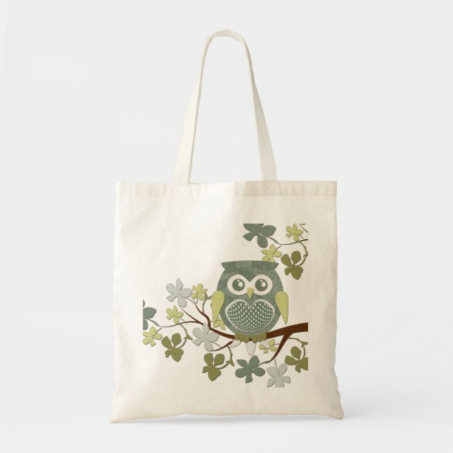 Polka Tree Owl Bag (Front)