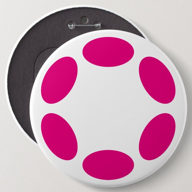 Polkadot Button (Front & Back)