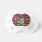 Polkadot Cupcake Pacifier