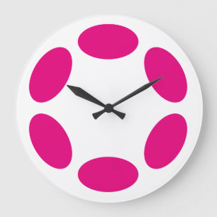 Polkadot Large Clock
