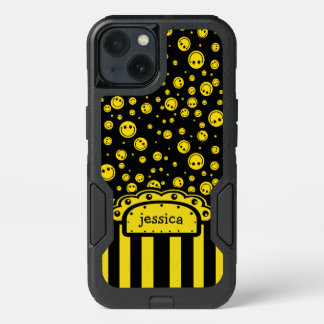 PolkaDot Name Template iPhone 13 Case