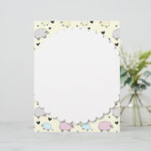 Polkadot Pastel Sheep (Standing Front)