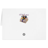 Polkadot Ribbon Cake Cards (Back Horizontal)