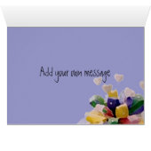 Polkadot Ribbon Cake Cards (Inside Horizontal (Bottom))