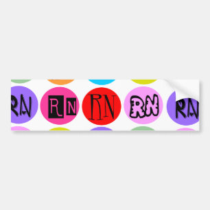 Polkadot RN Bumper Sticker