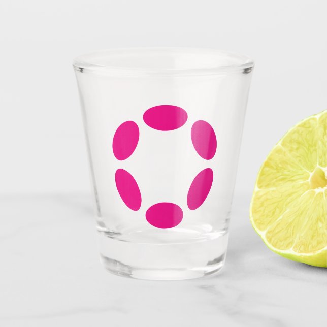 Polkadot Shot Glass (Front)