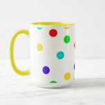 Polkadots Fun Colorful Mug at Zazzle