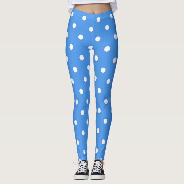 Polkadots Print Leggings (Front)