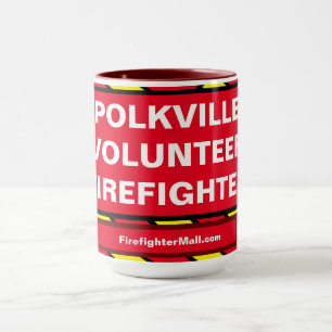 POLKVILLE VOLUNTEER FIREFIGHTER Mug