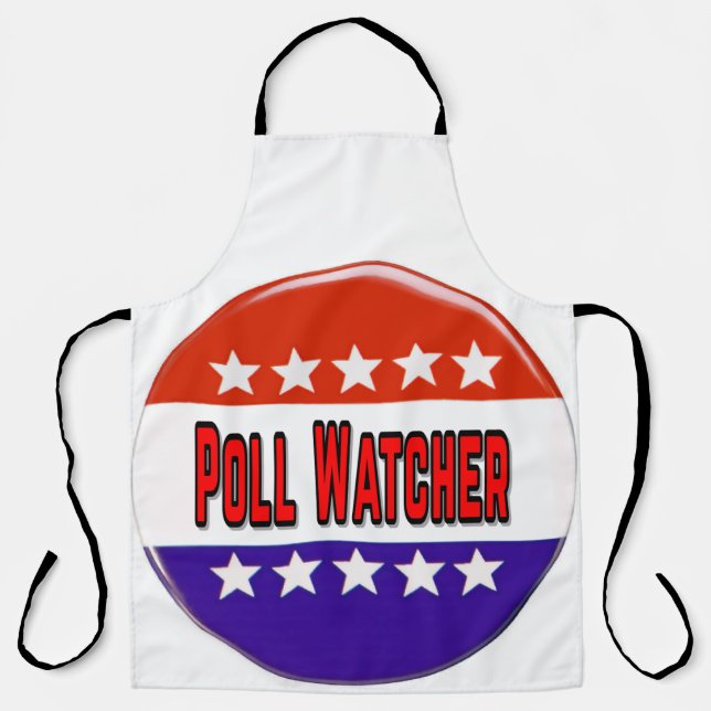 Poll Watcher Apron (Front)