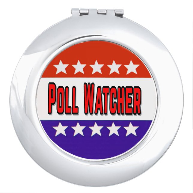 Poll Watcher Compact Mirror (Front)
