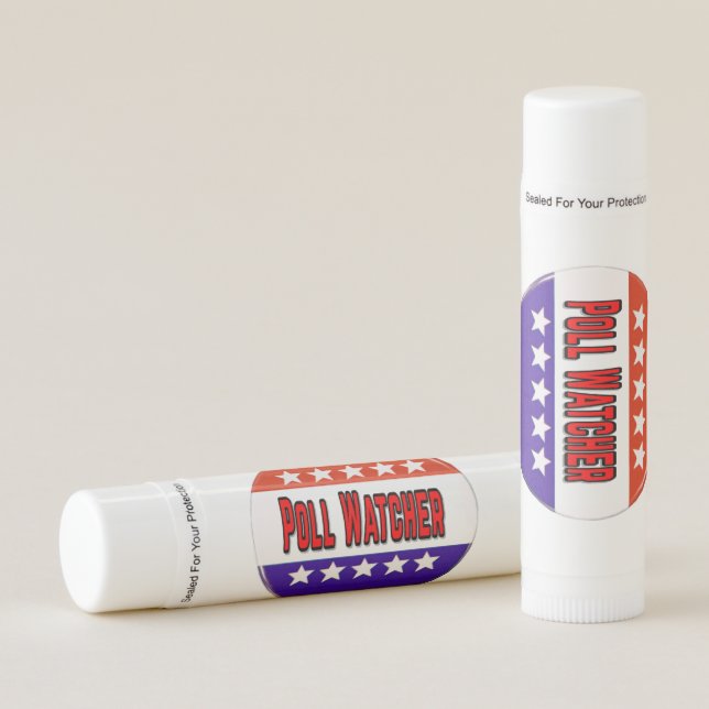 Poll Watcher Lip Balm (Front)