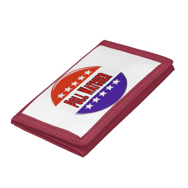 Poll Watcher Tri-fold Wallet (Bottom)