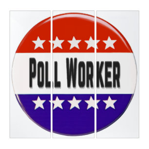 Poll Worker Triptych