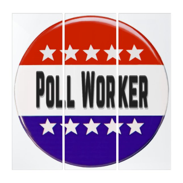 Poll Worker Triptych (Front)