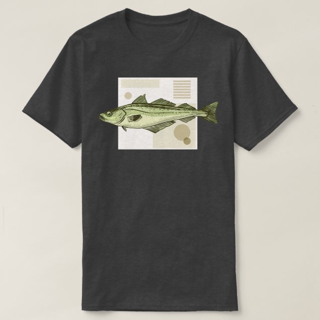 Pollack pollock fish T-Shirt (Design Front)