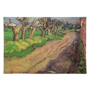 Pollard Willows by Vincent van Gogh Cloth Placemat