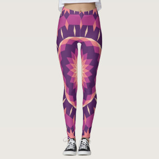 Pollen Tiling Pattern Leggings