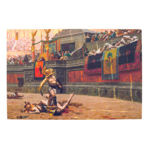 Pollice Verso   Jean-Léon Gérôme   Metal Print