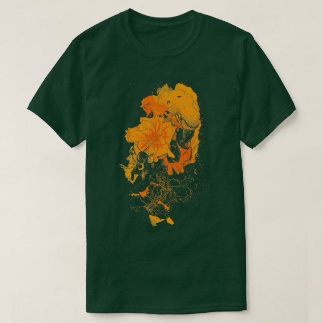 Pollination Dark Fire T-Shirt (Design Front)