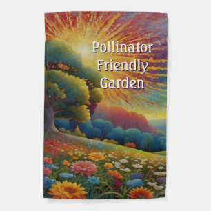 Pollinator Friendly Garden Flag