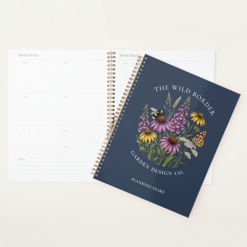Pollinator Garden Designer Planner Undated Diary