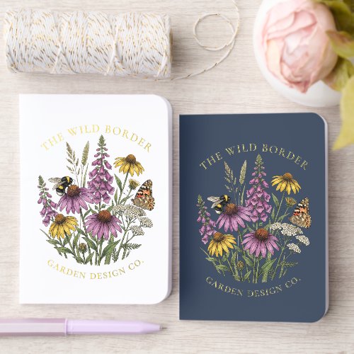 Pollinator Garden Foiled Pocket Notebook Set