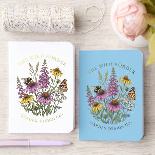 Pollinator Garden Foiled Pocket Notebook Set