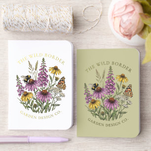 Pollinator Garden Foiled Pocket Notebook Set