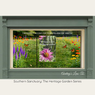 Pollinator Garden Welcome Wildflower Meadow Flag