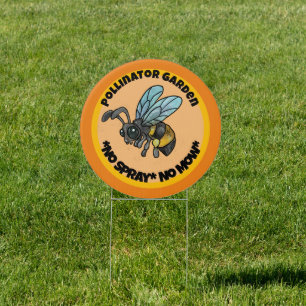 Pollinator Garden Yard Sign