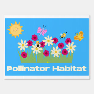 Pollinator Habitat Sign