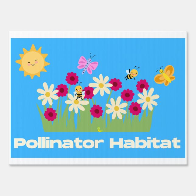 Pollinator Habitat Sign (Front)