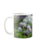 Pollinators on White Angelica Flowers Coffee Mug