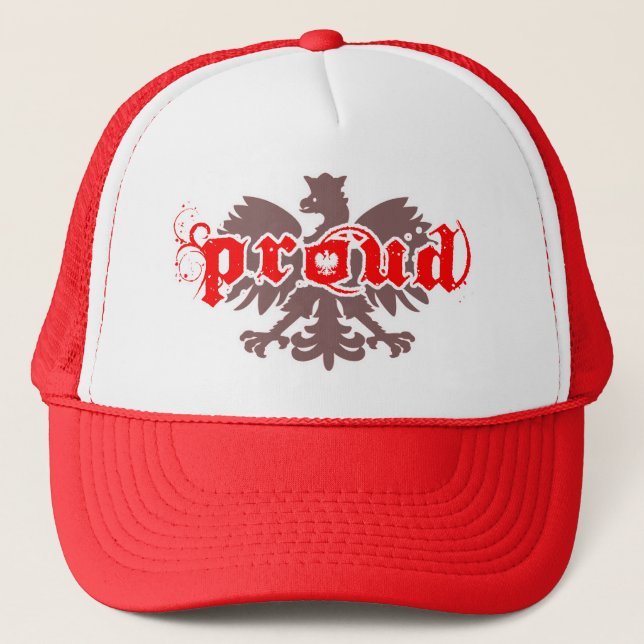 pollock clothing trucker hat (Front)