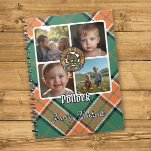Pollock Family Photo Collage Notebook