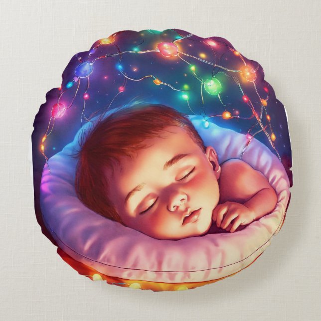 POLLOW ROUND PILLOW (Front)