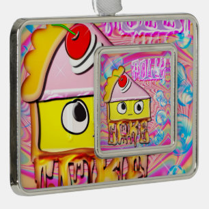 polly cake tortina christmas ornament