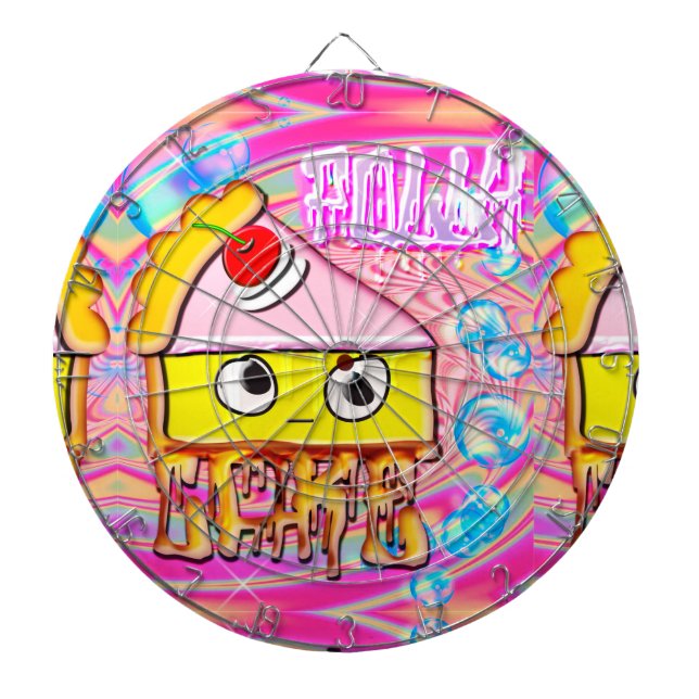 polly cake tortina dart board (Front)