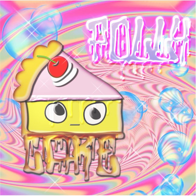 Polly Cake - Tortina - Sticker (Front)