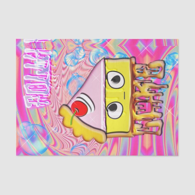 polly cake tortina tissue paper (Front)