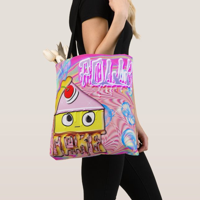 polly cake tortina tote bag (Close Up)