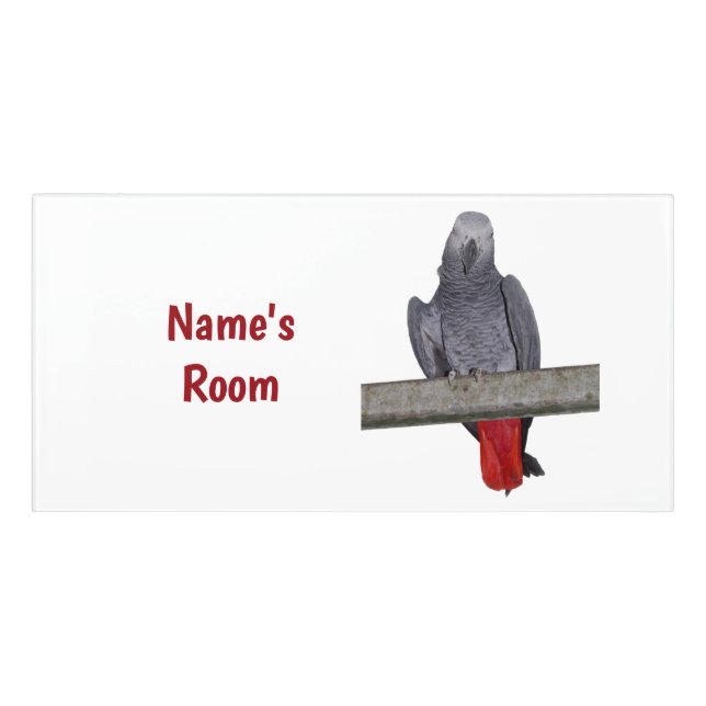 Polly Door Name Plate Sign (Classic Front)