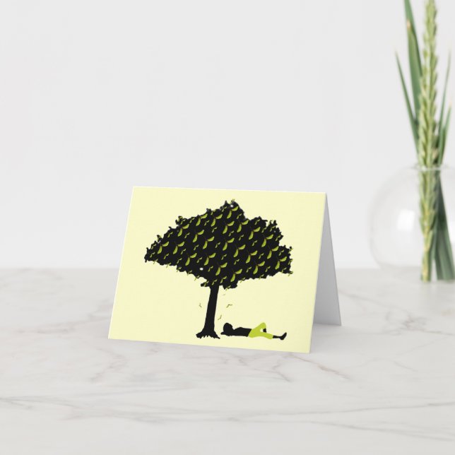 Polly Nose Tree Note Card (Front)