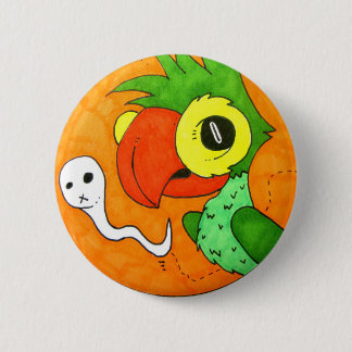 Polly talk badge pinback button