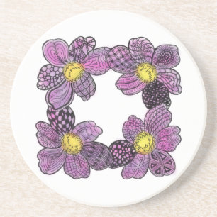 pollywollydoodles drink coaster