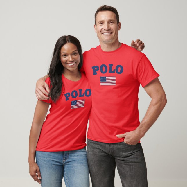 Polo America Club USA Flag | True Classic Premium  (Unisex)