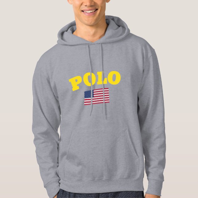 Polo America Club USA Flag | True Classic Premium (Front)