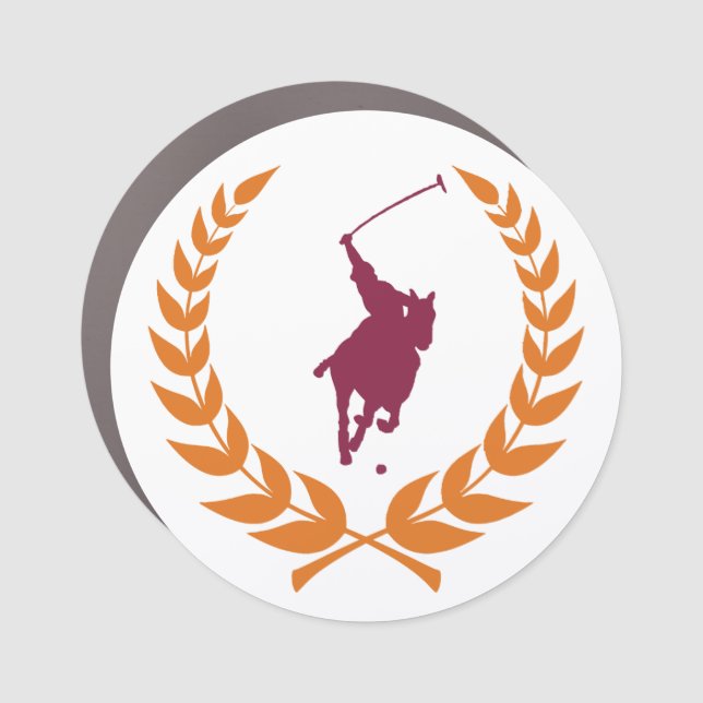 Polo Club at VT Car Magnet (Front)