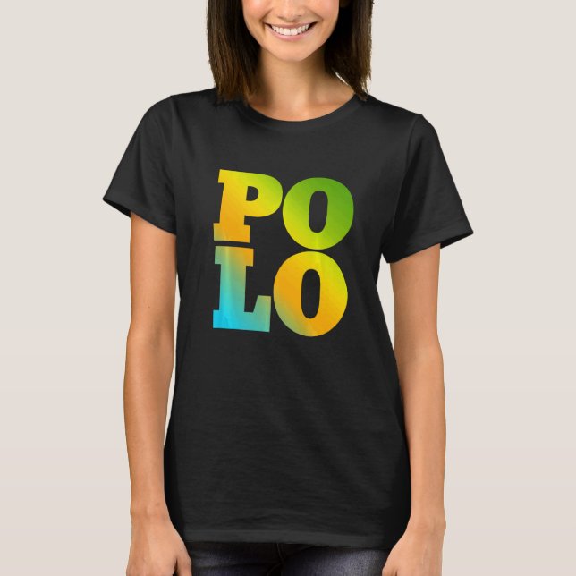 Polo Designed With Nature Colors (Front)